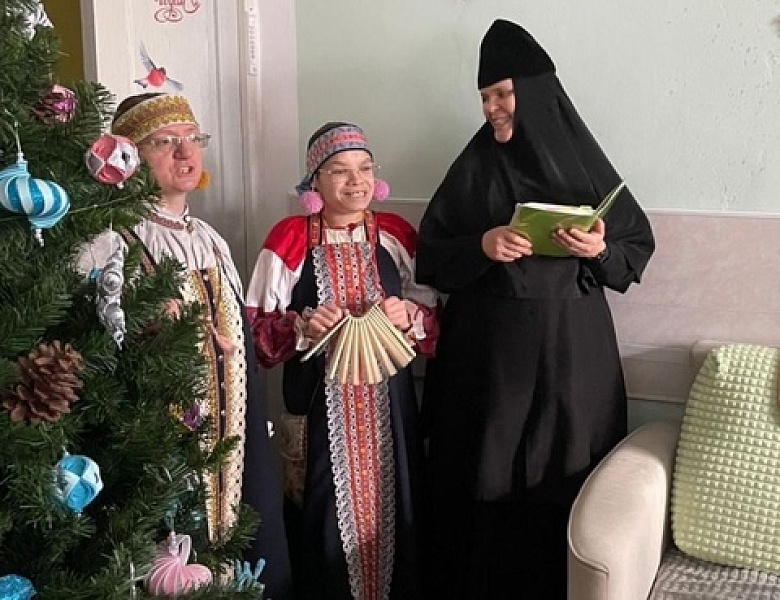 Молебен в Полотняно-Заводском детском доме социального обслуживания 21 января 2025 г.