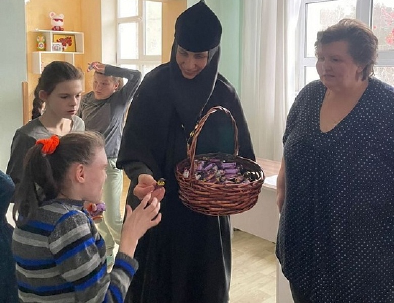 Молебен в Полотняно-Заводском детском доме социального обслуживания 21 января 2025 г.